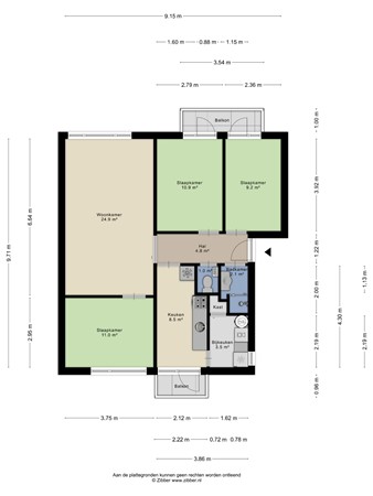 Schippersdreef 4C, 6216 TJ Maastricht - 