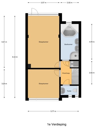 Rembrandtstraat 39, 5251 PB Vlijmen - 1e_Verdieping.jpg