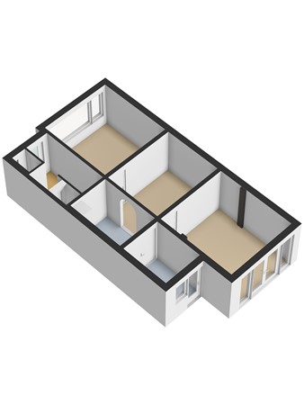 Rembrandtstraat 39, 5251 PB Vlijmen - 3D_Begane_Grond.jpg