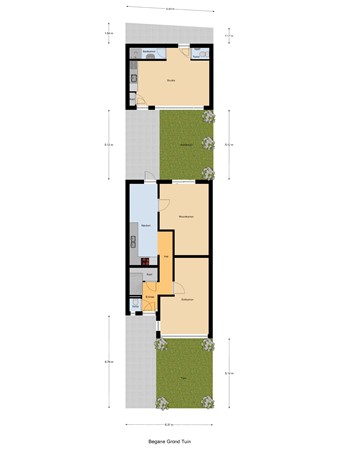 Jacob Van Ruijsdaelstraat 13, 5251 NM Vlijmen - Begane_Grond_Tuin.jpg