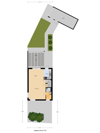 Marijnenlaan 38, 5251 SC Vlijmen - Begane_Grond_Tuin.jpg