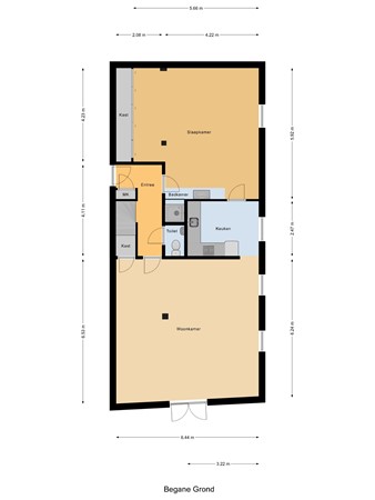 De Akker 50, 5251 AC Vlijmen - Begane_Grond.jpg