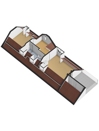 De Akker 50, 5251 AC Vlijmen - 3D_1e_Verdieping.jpg