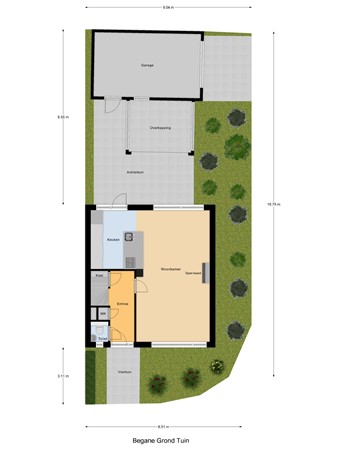 Hertog Janstraat 1, 5397 BT Lith - Begane_Grond_Tuin.jpg