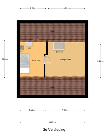 Hertog Janstraat 1, 5397 BT Lith - 2e_Verdieping.jpg