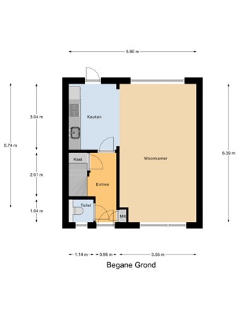 Hamelpark 14, 5156 LW Oudheusden - Begane_Grond.jpg