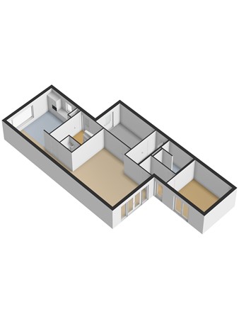 Schoorstraat 12, 5268 CJ Helvoirt - 3D_Begane_Grond.jpg