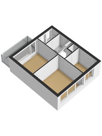 Nassaulaan 25, 5251 JA Vlijmen - 3D_1e_Verdieping.jpg