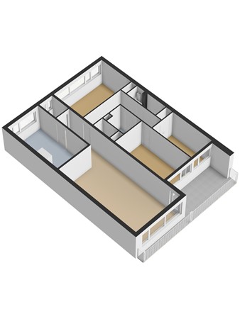 Zesde Buitenpepers 64, 5231 GW 's-Hertogenbosch - 3D_Appartement.jpg