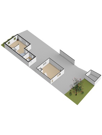 Houtsestraat 115, 5011 XH Tilburg - 3D_Begane_Grond_Tuin.jpg