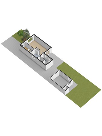 Deken van Baarstraat 49, 5251 RH Vlijmen - 3D_Begane_Grond_Tuin.jpg