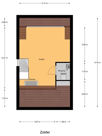 Van Leeuwenhoeklaan 25, 5252 CA Vlijmen - Zolder.jpg