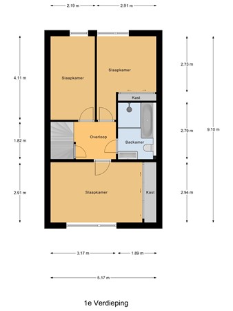 Van Leeuwenhoeklaan 25, 5252 CA Vlijmen - 1e_Verdieping.jpg