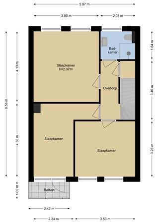 Uiverlaan 30, 3145 XN Maassluis - 181000654_uiverlaan_30_verdieping_1_first_design_20260109_1ac715.jpg