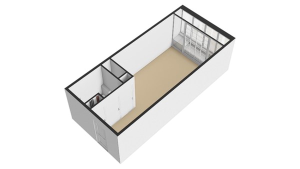 Floorplan - Bos en Lommerplantsoen 93M, 1055 AA Amsterdam