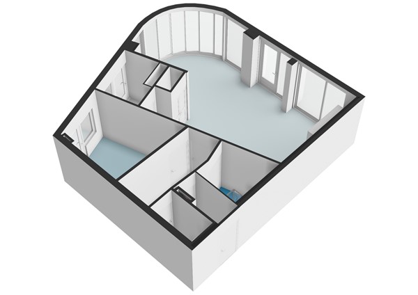 Troelstralaan 211, 1067 MX Amsterdam - Troelstralaan 213 - Amsterdam - Begane_grond - 3D  _1.jpg