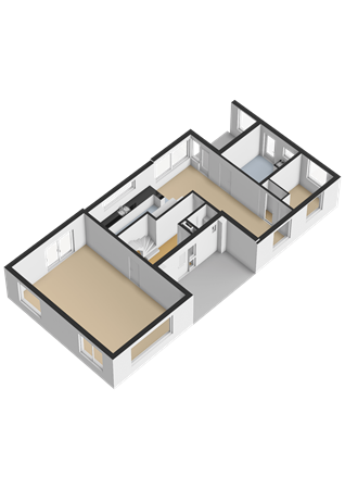 Golepoldersedijk 3, 4511 PC Breskens - Begane grond - 3D.png