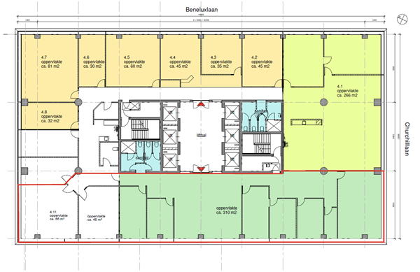 Churchilllaan 11, 3527 GV Utrecht - 4e verdieping churchilllaan.png
