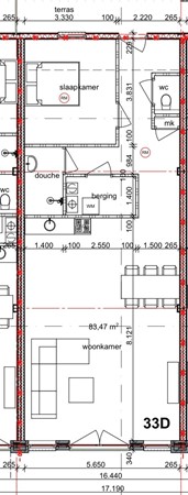 Floorplan - De Braak 33D, 4901 JL Oosterhout