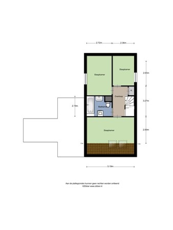 Floorplan - Hogeborg 46, 6228 CM Maastricht