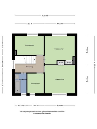 Floorplan - Parallelweg 15, 6131 BJ Sittard