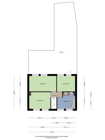 Floorplan - Langen Akker 70, 6325 CM Berg en Terblijt