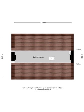 Floorplan - Langen Akker 70, 6325 CM Berg en Terblijt