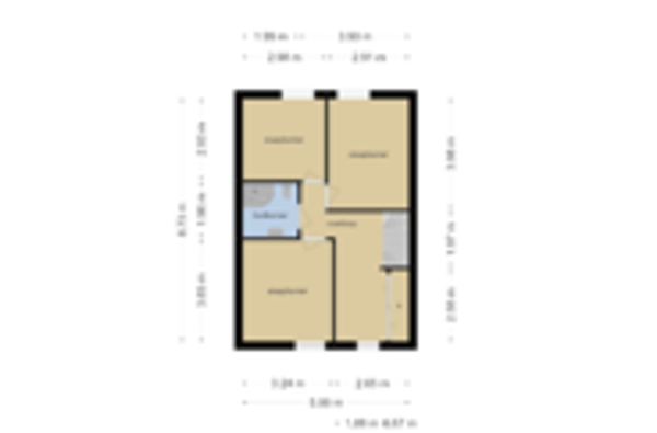 Floorplan - Geyaartsborg 25, 6228 AG Maastricht