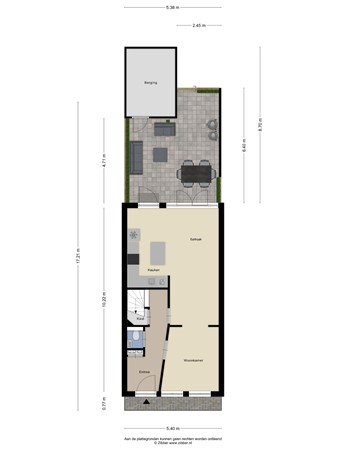 Floorplan - Broederwal 77, 5708 ZT Helmond