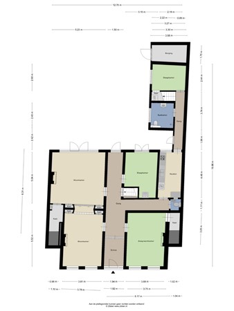 Floorplan - Utrechtse Veer 12, 2311 NC Leiden