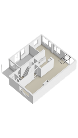 Floorplan - Cartesiuslaan 14, 2341 AN Oegstgeest
