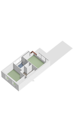Floorplan - Terweeweg 61, 2341 CN Oegstgeest