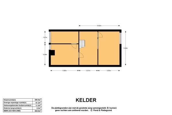 Floorplan - Hofdijck 90, 2341 NG Oegstgeest