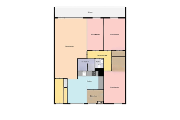 Herculeshof 7D, 6215 BB Maastricht - Plattegrond.jpg