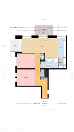 Floorplan - Huidenclubplein 106, 3029 PB Rotterdam
