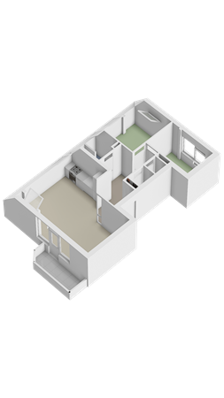Floorplan - Tesselschadelaan 97, 1399 KV Muiderberg