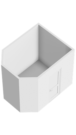 Floorplan - Tesselschadelaan 97, 1399 KV Muiderberg