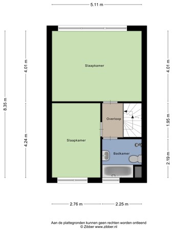 Floorplan - Waterhoen 3, 1399 KG Muiderberg