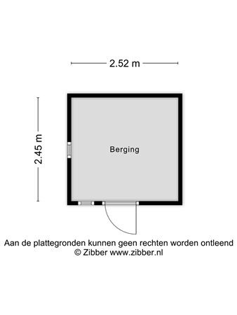 Floorplan - Gerard Doulaan 29, 1399 ES Muiderberg