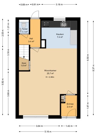 Alkmaarsingel 210, 6843 WR Arnhem - 
