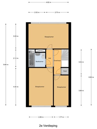 Zandkamp 98, 3828 GE Hoogland - 2e_Verdieping.jpg