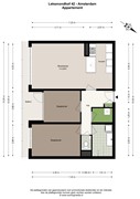 Leksmondhof 42 - Amsterdam - Appartement - 2D.jpg