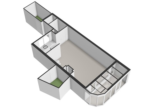 Korenbloem 13, 2317 KT Leiden - Korenbloem 13 - Leiden - Begane_grond - 3D  _2.jpg