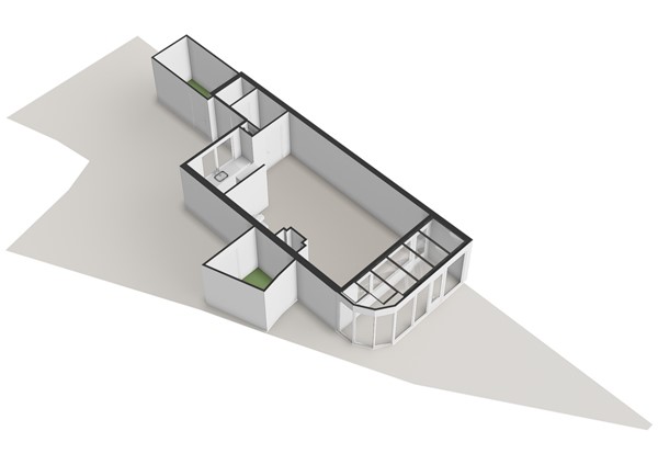 Korenbloem 13, 2317 KT Leiden - Korenbloem 13 - Leiden - Perceeltekening - 3D  _8.jpg