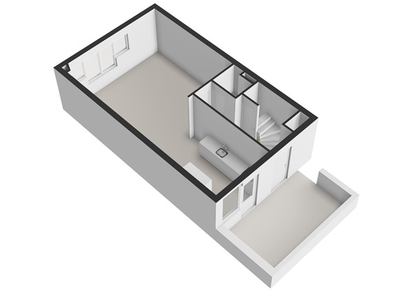Gandhistraat 22, 2332 ZZ Leiden - Gandhistraat 22 - Leiden - Benedenverdieping - 3D  _1.jpg