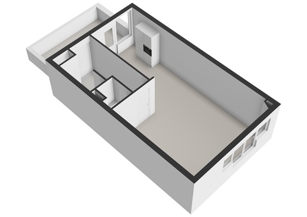 Gandhistraat 22, 2332 ZZ Leiden - Gandhistraat 22 - Leiden - Benedenverdieping - 3D  _2.jpg