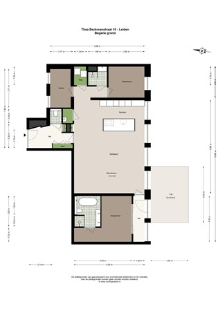 Thea Beckmanstraat 10, 2321 WT Leiden - Thea Beckmanstraat 10 - Leiden - Begane_grond - 2D.jpg