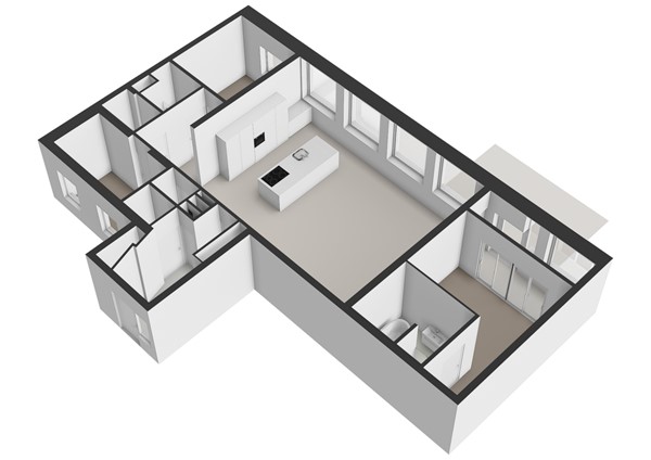 Thea Beckmanstraat 10, 2321 WT Leiden - Thea Beckmanstraat 10 - Leiden - Begane_grond - 3D  _2.jpg