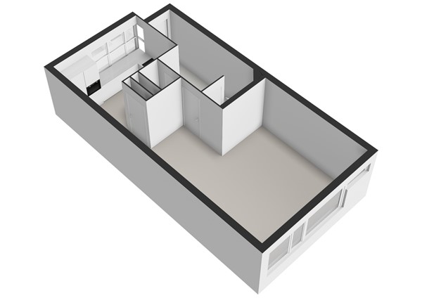 Santhorst 99, 2352 KC Leiderdorp - Santhorst 99 - Leiderdorp - Benedenverdieping - 3D  _3.jpg