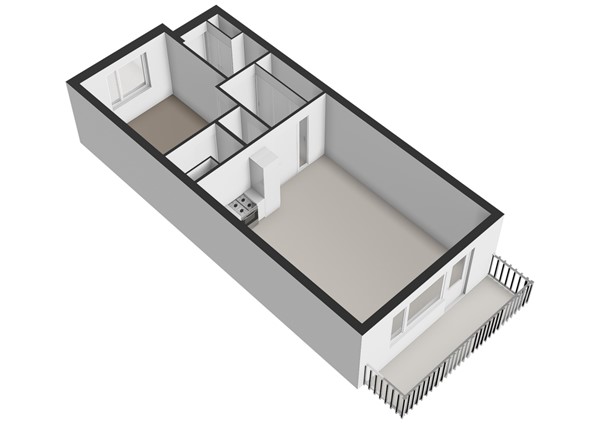 Aert van Neslaan 338, 2341 HN Oegstgeest - Aert van Neslaan 338 - Oegstgeest - Appartement - 3D  _1.jpg